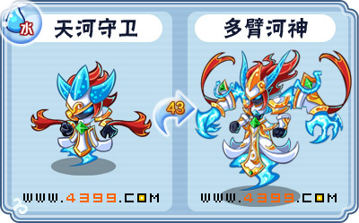 卡布西游多臂河神 天河守卫技能表分布地配招