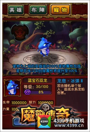 魔兽传奇宠物助阵