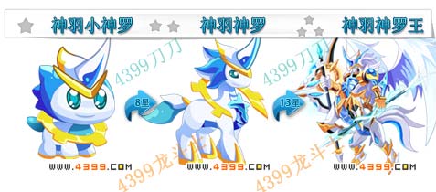 龙斗士神羽神罗王技能表 神羽神罗王属性图 神羽神罗王图鉴