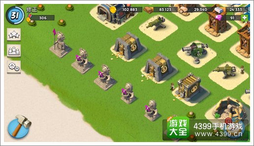 海岛奇兵神像