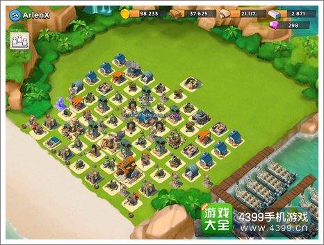 海岛奇兵建筑