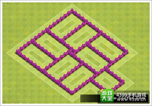 部落战争6本阵型 易守难攻型