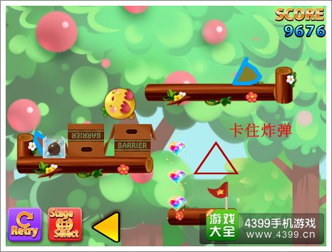 翻滚吧萌鸡第10关攻略2