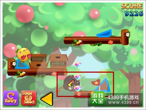 翻滚吧萌鸡第10关炸弹