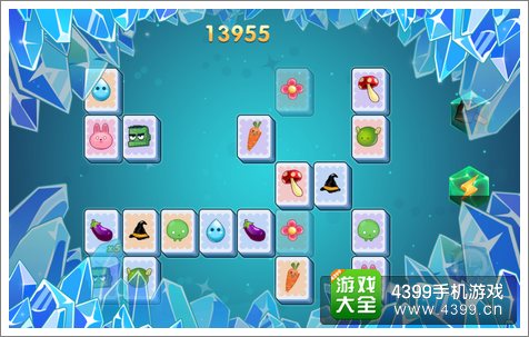 推方块画面