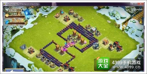 城堡争霸布局
