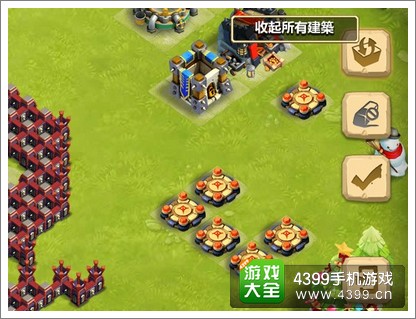 城堡争霸领地布置模式