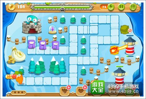 保卫萝卜2第103关攻略