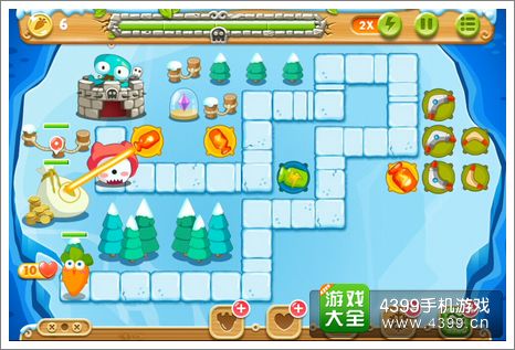 保卫萝卜2第103关攻略