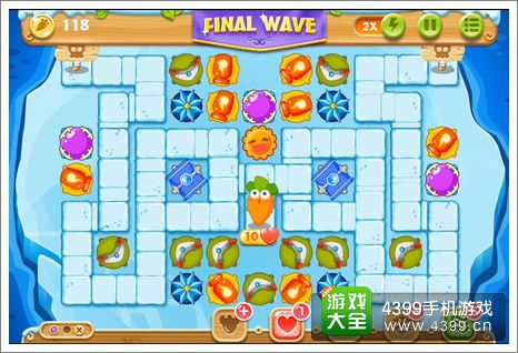 保卫萝卜2第104关攻略