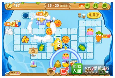 保卫萝卜2第107关攻略