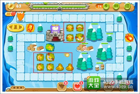保卫萝卜2第108关攻略