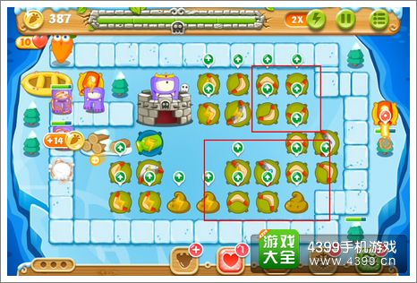 保卫萝卜2第108关攻略