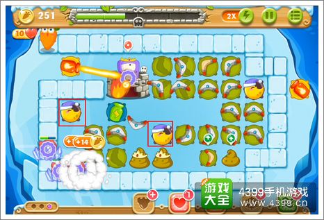 保卫萝卜2第108关攻略