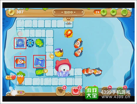 保卫萝卜2第111关攻略