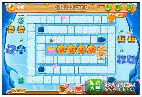 保卫萝卜2第109关攻略