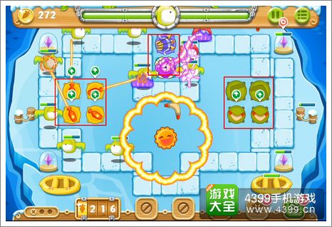 保卫萝卜2第110关攻略