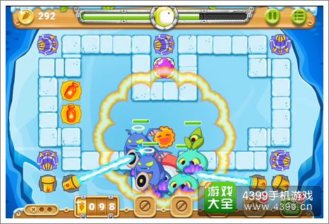 保卫萝卜2第110关攻略