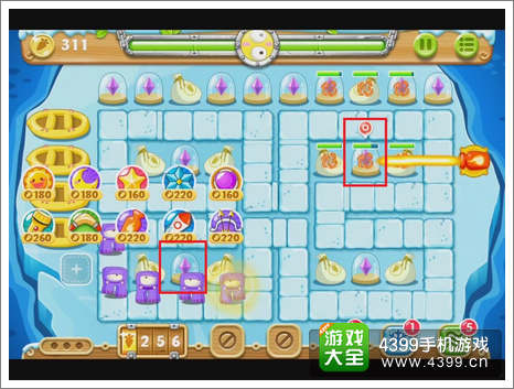 保卫萝卜2第114关攻略