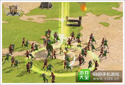 帝国时代统治世界兵种作战