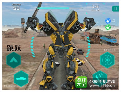 变形金刚4绝迹重生跳跃