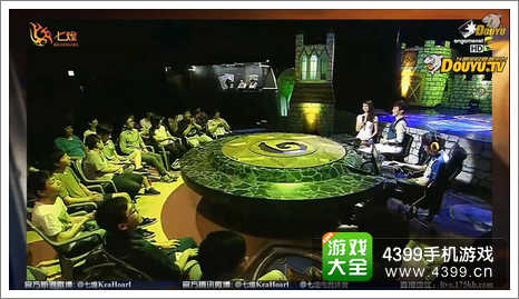 炉石传说中韩大师赛韩国演播室