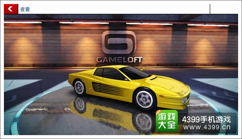 狂野飙车8B车法拉利Testarossa