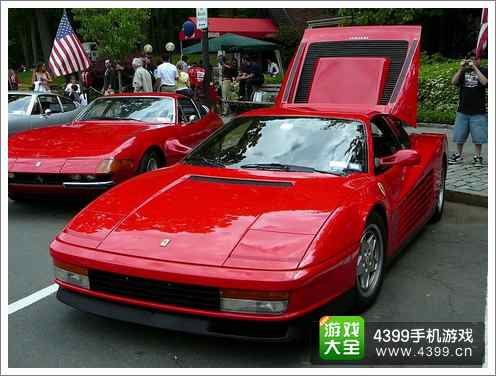 狂野飙车8B车法拉利Testarossa