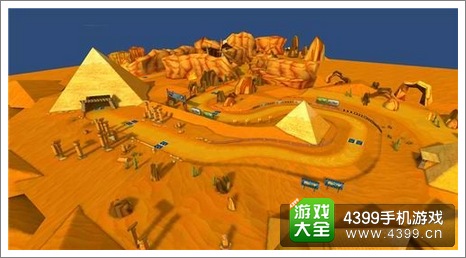跑跑卡丁车手机版沙漠地图