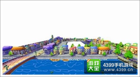 跑跑卡丁车手机版城镇地图
