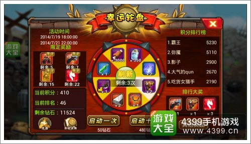 超级英雄转盘