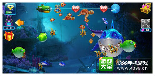 《捕鱼达人3》深海画面