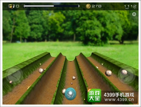 凹槽弹球世界3D操作