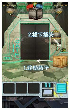 高科技逃脱100道门第11关攻略