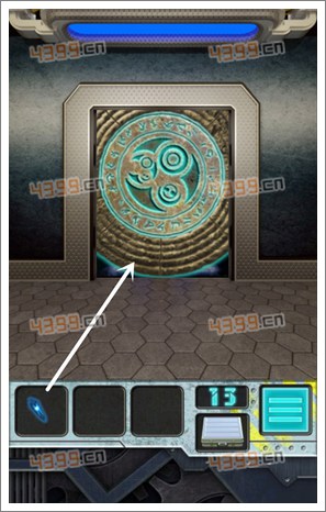 高科技逃脱100道门第13关攻略