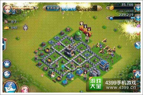 龙骑帝国防空布局
