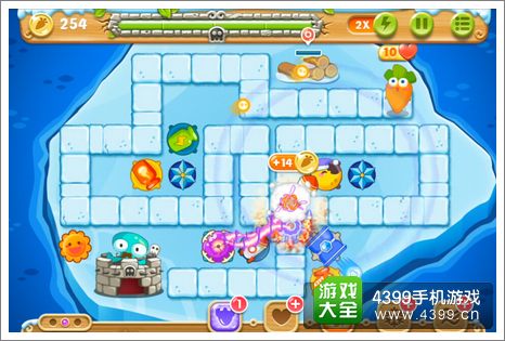 保卫萝卜2第122关攻略