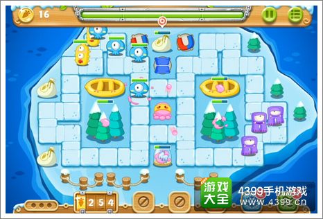 保卫萝卜2第128关攻略