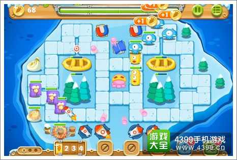 保卫萝卜2第128关攻略