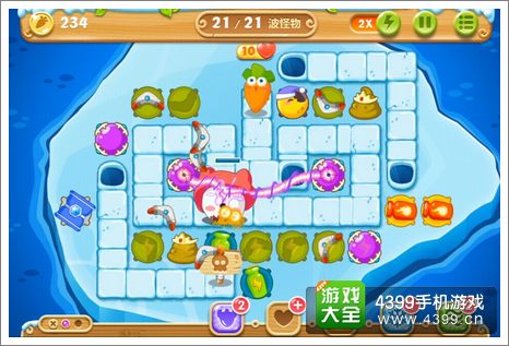 保卫萝卜2第131关攻略