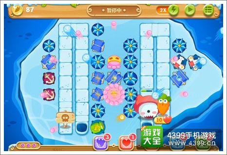保卫萝卜2第132关攻略