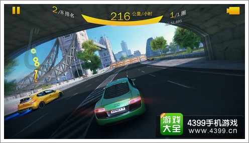 狂野飙车8伦敦赛道捷径大全
