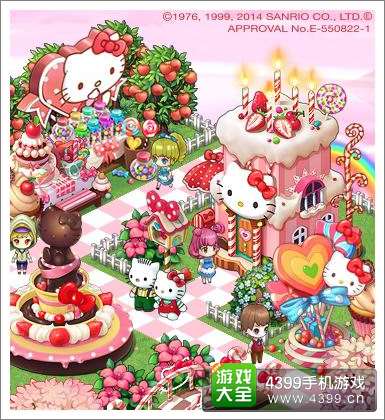 Hello Kitty入驻《全民小镇》