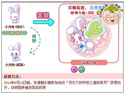 奥比岛凉风月兔怎么得 在哪得