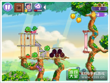 愤怒的小鸟思黛拉第9关