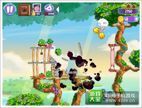 愤怒的小鸟思黛拉第9关