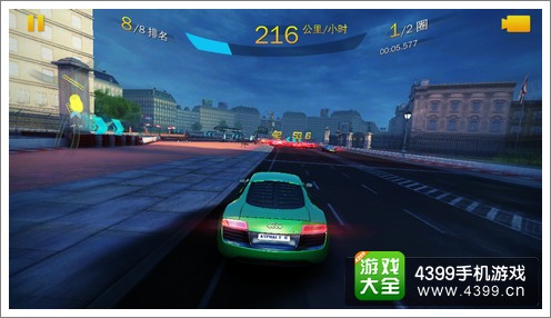 狂野飙车8伦敦眼赛道捷径大全