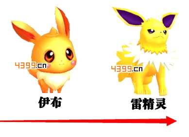 口袋妖怪伊布进化