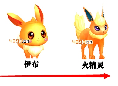 口袋妖怪伊布进化流程