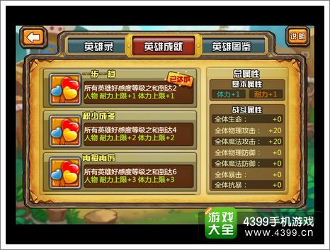 我叫MT外传英雄好感度